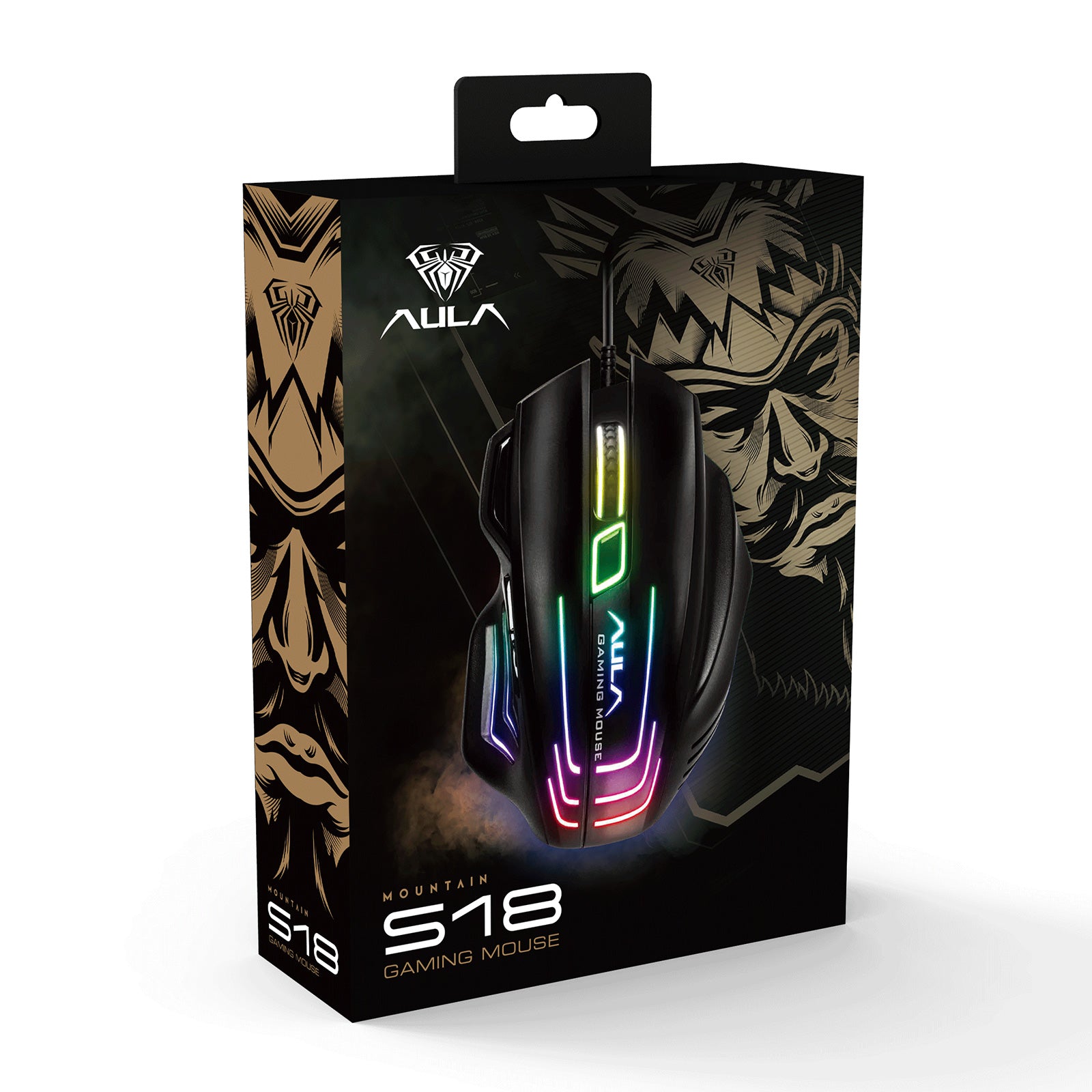 AULA S18 Ghost Shark E-Sports Gaming Mouse AULA S18 Ghost Shark E-Sports Gaming Mouse